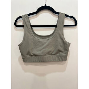 AZUR FIT Green Sports Bra M Workout Athletic